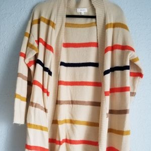 Desert Vibes Striped Knit Cardigan